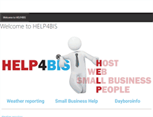 Tablet Screenshot of help4bis.com